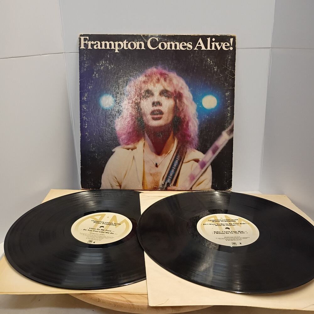 Peter Frampton Comes Alive Vinyl 2 LP Orig Record Rock And Roll